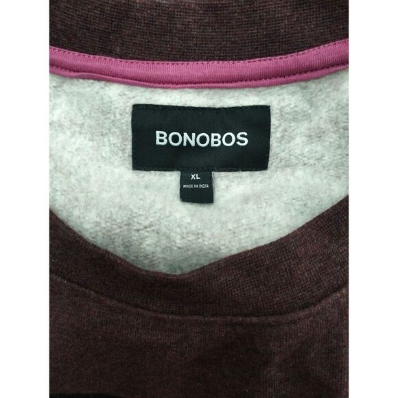 BONOBOS Critter Supersoft Fleece Crew Sweater Embroidered Long Sleeve XL 283442 - Picture 11 of 11